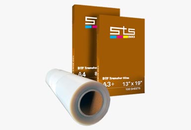 DTF Transfer Film from STS DTF Transfer Film from STS