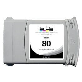 Replacement Cartridge for Hewlett Packard HP80 350 ml C48 . BY STS INKS