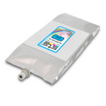 Dye Sublimation Ink Bag for Mutoh 1 Liter Cyan