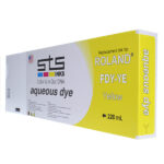 Replacement Cartridge for Roland Aqueous Dye 220ml Yellow FDY-YE