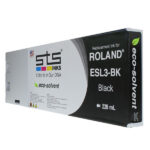 STS Inks Replacement Cartridge for Roland Eco-Sol MAX ® 220 ml ESL3-black