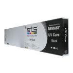 Replacement Cartridge for Mimaki UV Cure 440ml SPC-0371 - Black. BY STS INKS