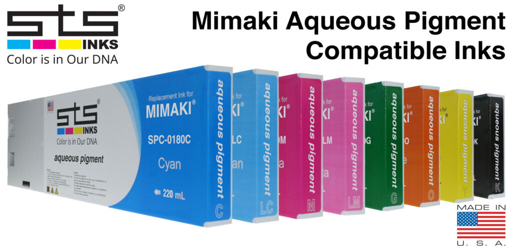 All Mimaki Aqueous Pigment