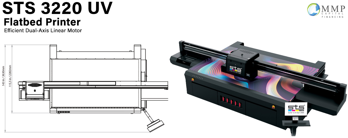 STS 3220 UV Flatbed Printer