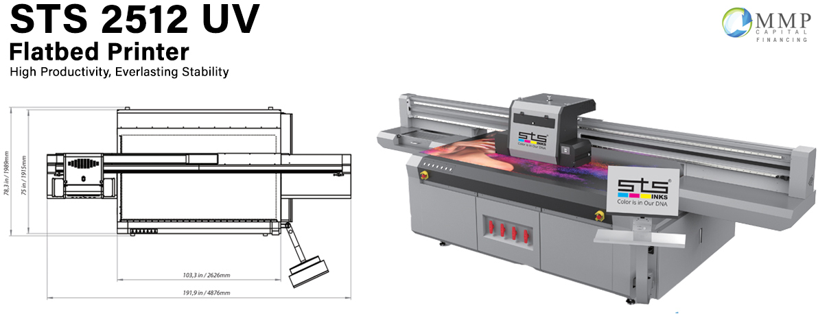 STS 2512 UV Flatbed Printer