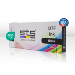 STS Inks DTF - Direct to Film Ink Cartridge 220ml - Black