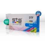 STS Inks DTF - Direct to Film Ink Cartridge 220ml - Cyan