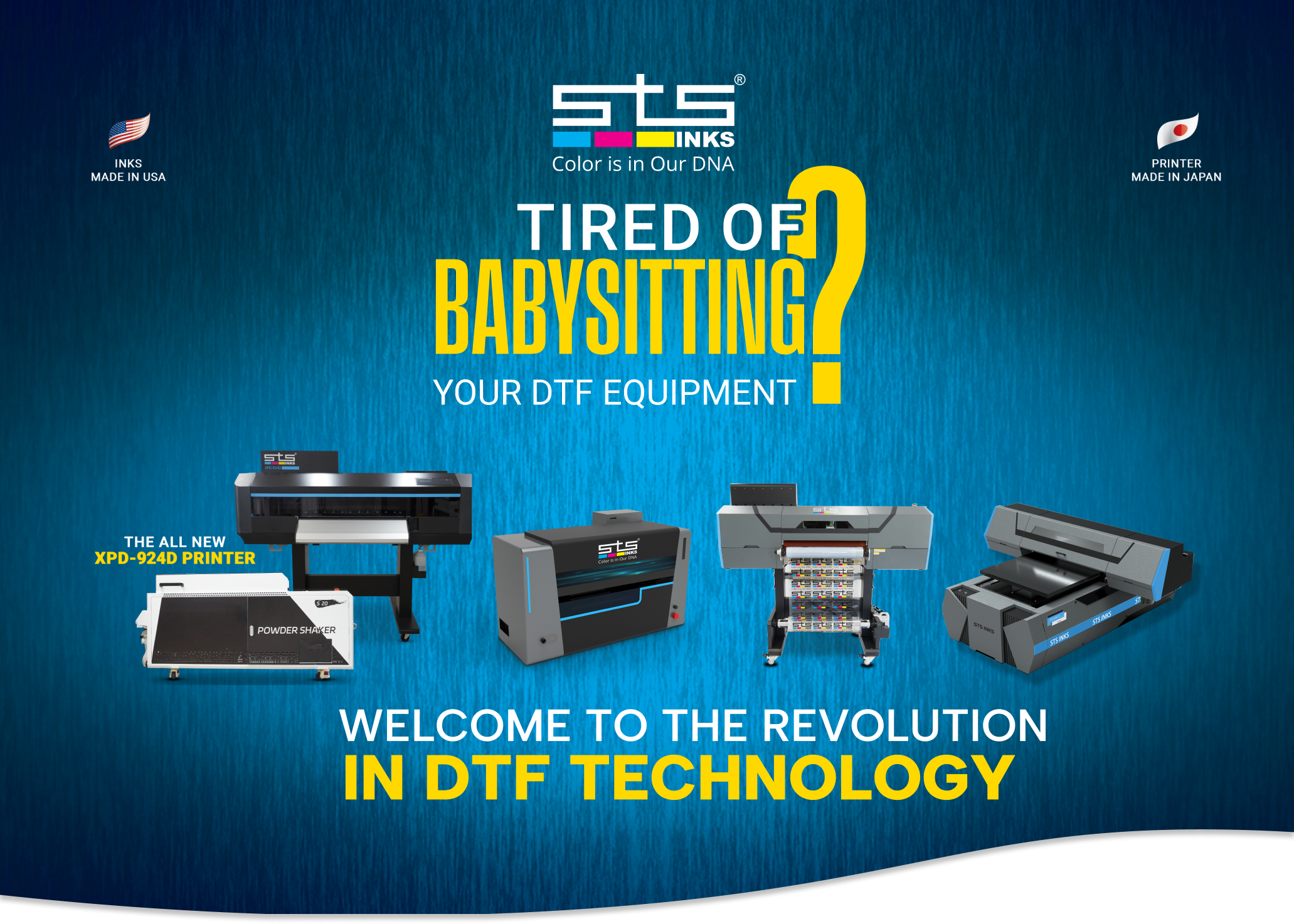 Tired of Babysitting? Your DTF Equipment